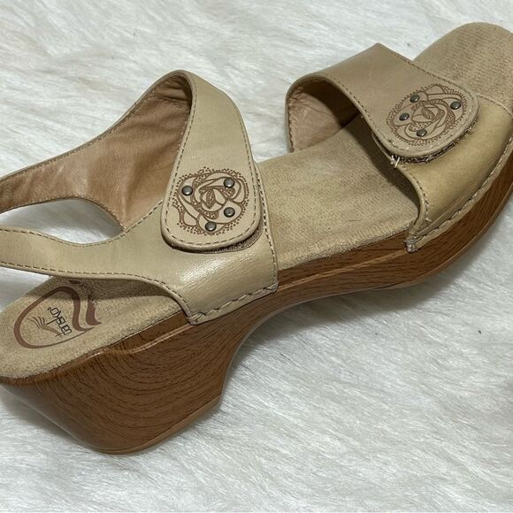 Dansko Tan Sonnet Leather Strap Sandal --‎ EU39/US 9 - Picture 5 of 9